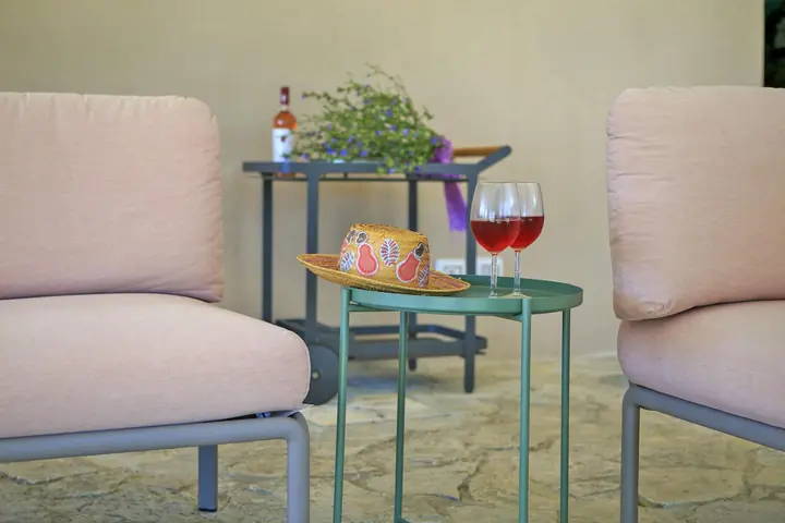 Un aperitivo sul patio