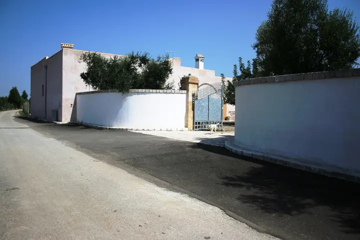 L’ingresso della masseria